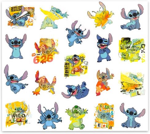 مجموعة ألعاب البطاقات UNO Stitch - حزمة مع Disney Uno Deck for Kids Plus Stickers ، المزيد | لعبة ليلو وروتيتش بطاقة للأطفال ، ليلة لعبة العائلة in Saudi Arabia