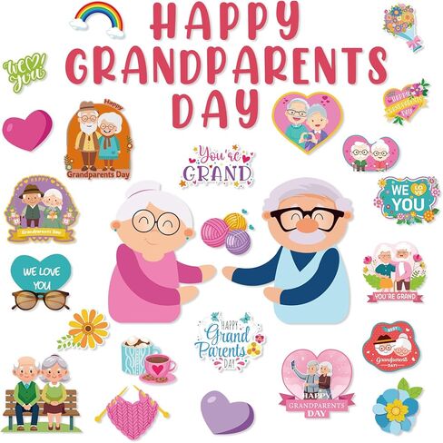 تجد Epakh Day Bulletin Decorations Paper Clutouts Grandparents Day Party Decorations مجموعة الجدة والجد الفصول الدراسية القواطع لتوفيات أبواب الجدار المدرسية (دافئة) in Saudi Arabia