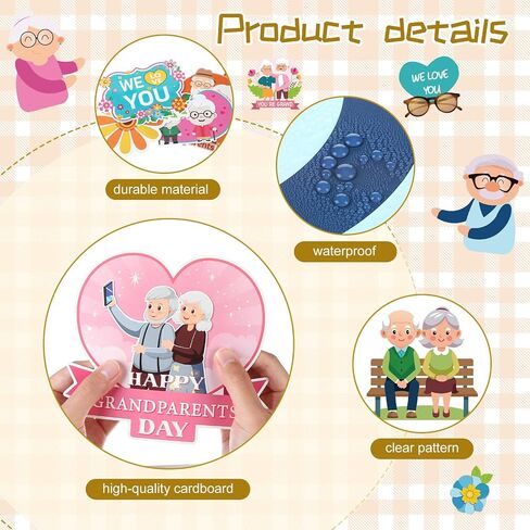 تجد Epakh Day Bulletin Decorations Paper Clutouts Grandparents Day Party Decorations مجموعة الجدة والجد الفصول الدراسية القواطع لتوفيات أبواب الجدار المدرسية (دافئة) in Saudi Arabia