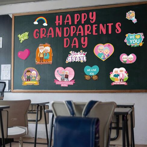 تجد Epakh Day Bulletin Decorations Paper Clutouts Grandparents Day Party Decorations مجموعة الجدة والجد الفصول الدراسية القواطع لتوفيات أبواب الجدار المدرسية (دافئة) in Saudi Arabia