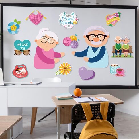 تجد Epakh Day Bulletin Decorations Paper Clutouts Grandparents Day Party Decorations مجموعة الجدة والجد الفصول الدراسية القواطع لتوفيات أبواب الجدار المدرسية (دافئة) in Saudi Arabia