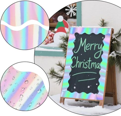 65 Feet Iridescent Bulletin Board Borders Holographic Scalloped Bulletin Board Trims Classroom Shine Decorative for Iridescent Birthday Party Wedding Home School in Saudi Arabia