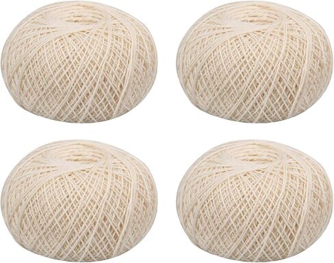 FreeBloss 4pcs Sashiko Thread 4 × 150M 100 ٪ تطريز القطن in Saudi Arabia