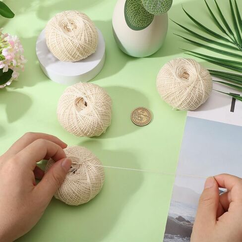 FreeBloss 4pcs Sashiko Thread 4 × 150M 100 ٪ تطريز القطن in Saudi Arabia