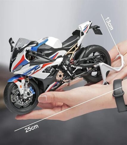 نموذج دراجة نارية من Makutu لـ S1000RR 1: 9 نماذج نارية نارية الصوت هدية دراجة للدراجة المعدنية الجماعية الجماعية in Saudi Arabia