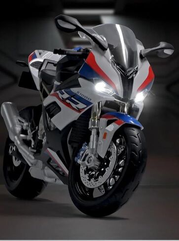 نموذج دراجة نارية من Makutu لـ S1000RR 1: 9 نماذج نارية نارية الصوت هدية دراجة للدراجة المعدنية الجماعية الجماعية in Saudi Arabia