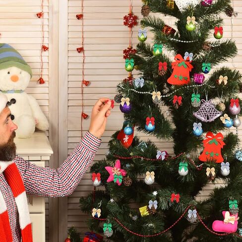 SYHOITE 150 PCS Christmas Mini Bow Tiny Tipt Tipt Tipt Handmade Craft Ribbon Bow Hair Small Holiday Ribbon Craft Supply for DIY Decor (الذهب ، الفضة ، الأحمر ، الأخضر) in Saudi Arabia