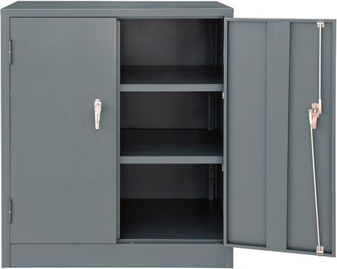 مجلس الوزراء العالمي لارتفاع الطاقم الصناعي ، 36 × 24 × 42 ، رمادي in Saudi Arabia