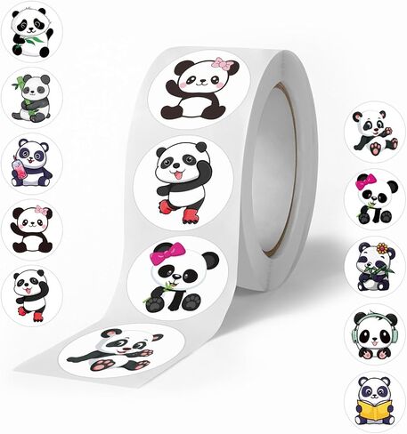 500pcs Bee Sticker for Kids Boy Teacher ، 1 Roll 10 Styles Cute Insecta Conslies Condract Space Space Supplies Supplies Divisions Sticker Animal Party Secal (Bee) in Kuwait