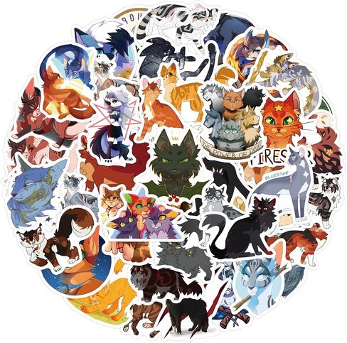 50pcs My Hero Academia Stickers for Kids, Cool Waterproof Vinyl Decal for Teen Adult Boy Laptop, Travel Case, Phone, Bike, Water Bottle, Guitar, Computer, Skateboard (MHA) in Saudi Arabia