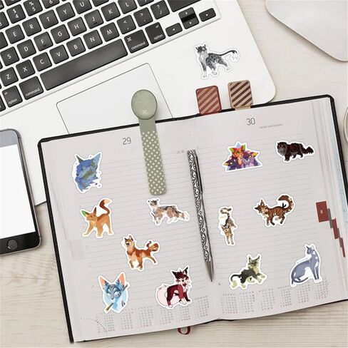 50pcs My Hero Academia Stickers for Kids, Cool Waterproof Vinyl Decal for Teen Adult Boy Laptop, Travel Case, Phone, Bike, Water Bottle, Guitar, Computer, Skateboard (MHA) in Saudi Arabia