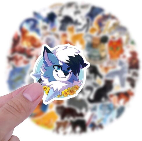 50pcs My Hero Academia Stickers for Kids, Cool Waterproof Vinyl Decal for Teen Adult Boy Laptop, Travel Case, Phone, Bike, Water Bottle, Guitar, Computer, Skateboard (MHA) in Saudi Arabia