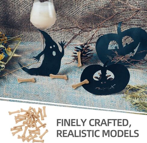 Homoyoyo 30pcs Halloween Miniature Bones Mini Bones Mini Sand Table Decoration Decor in Saudi Arabia