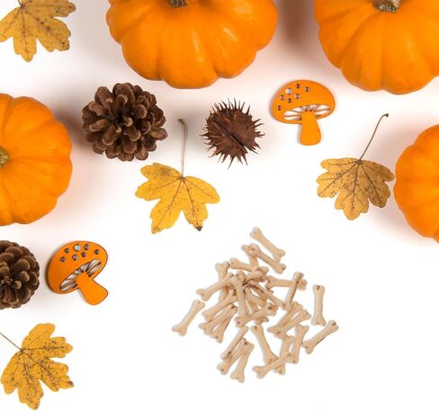 Homoyoyo 30pcs Halloween Miniature Bones Mini Bones Mini Sand Table Decoration Decor in Saudi Arabia