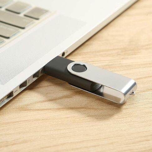 محركات أقراص فلاش 4 جيجا بايت، 5 عبوات، محرك فلاش Alihelan USB USB 2.0، محرك إبهام دوار، عصا ذاكرة U، محرك أقراص القفز مع مؤشر LED (5 ألوان مختلطة: أسود وأحمر وأرجواني وأصفر وأبيض، 4G) in Saudi Arabia