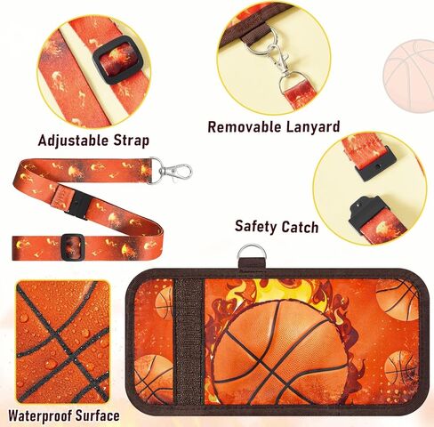 WAWSAM Kids Wallet Boys Video Game Wallet with Lanyard Teens Gaming Purse Neck Stash Wallet Zippered Compact Tri-fold Coin Pocket Card Holders Kids Purse Boys Wallet Game Boy Birthday Gift in Kuwait