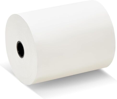 200 Rolls 2 1/4 "× 60 'لفائف الورق الحراري يناسب جميع آلة خصم بطاقة الائتمان Verifone Ingenico Square Clover Moneris TD Elavon Diameter 40mm Core 17mm 2.25 × 60 قدمًا. in Saudi Arabia