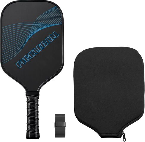 مجداف Vevor Pickleball ، T700 Carbon Fiber Surface & Honeycomb Core ، Pickleball Paddle مع زيادة القوة والتحكم في كرة المخلل للبالغين والرجال والنساء ، الأطفال in Saudi Arabia