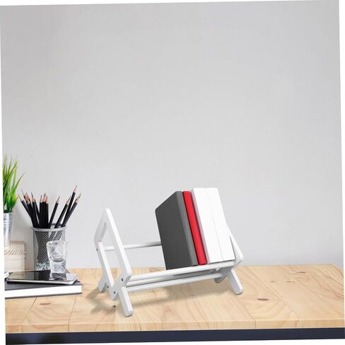 Desktop Multi-Function Book Shelf Organizer Daily Use Book Stand for Home Office Library Classroom Sturdy Decorative with Simple Design in Saudi Arabia