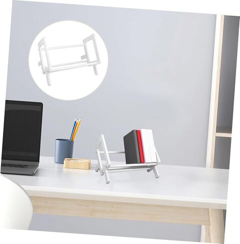 Desktop Multi-Function Book Shelf Organizer Daily Use Book Stand for Home Office Library Classroom Sturdy Decorative with Simple Design in Saudi Arabia