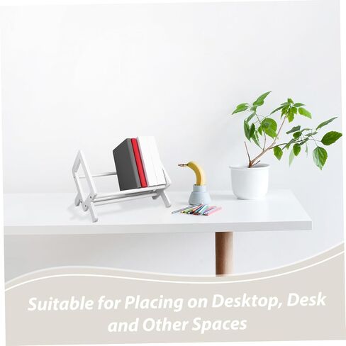 Desktop Multi-Function Book Shelf Organizer Daily Use Book Stand for Home Office Library Classroom Sturdy Decorative with Simple Design in Saudi Arabia