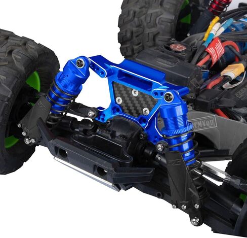 ترقيات امتصاص الصدمات الألومنيوم RC جزء من 1/10 Slash/Stampede/Telluride 4WD 4x4 ، سبيكة 4pcs الصدمات الخلفية الأمامية ، الأزرق البحرية in Saudi Arabia
