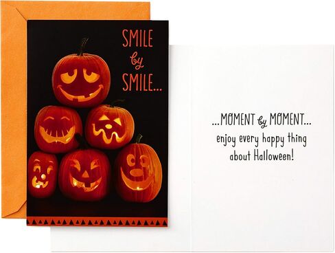 Hallmark Halloween Cards Assortment, Wicked Cat and Pumpkins (8 Cards with Envelopes) in Saudi Arabia