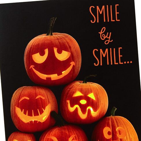 Hallmark Halloween Cards Assortment, Wicked Cat and Pumpkins (8 Cards with Envelopes) in Saudi Arabia