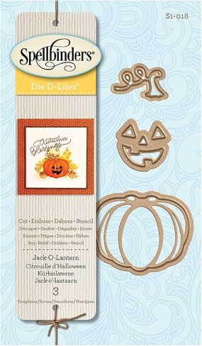 Spellbinders S1-018 Die D-Lites Jack O Lantern Etched/Wafer Thin Dies in Saudi Arabia