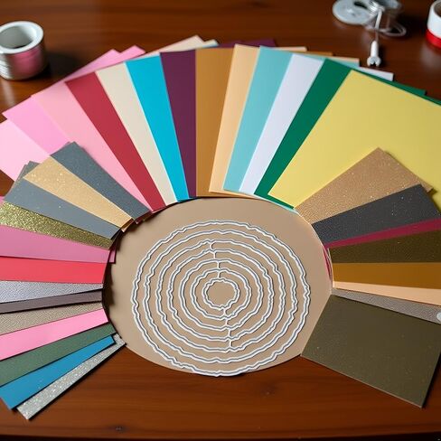 Circle Frame Die Cut لصنع البطاقات ، وفاة القطع المعدنية ، تهانينا تهانينا. in Saudi Arabia