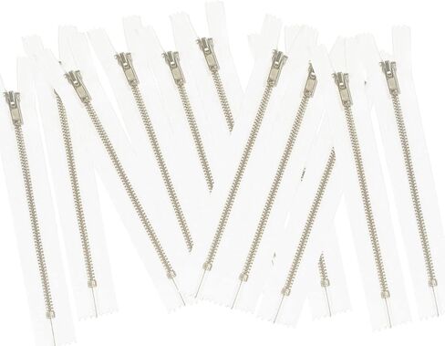 10 PCS Silver Metal Teath #3 Quippers الأسنان (أسود ، 10 بوصات) in Kuwait