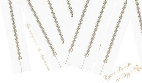 10 PCS Silver Metal Teath #3 Quippers الأسنان (أسود ، 10 بوصات) in Kuwait