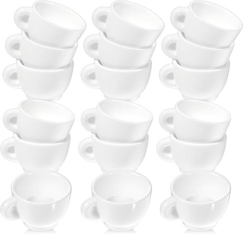 30pcs Mini Coffee Cags Dollhouse Tiny Coffee Shurk كوب بلاستيك مصغر الشاي أكواب جميلة أدوات المائدة الزخارف الحلي الصغيرة لسطح المكتب المطبخ الزخارف الملحقات in Kuwait