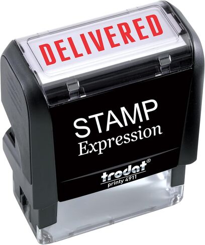 Stampexpression - تم تسليم المكتب طابع مطاطي للمكتب - الحبر الأحمر (A -5100) in Saudi Arabia