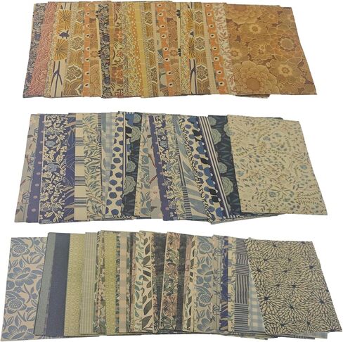 pson 180 Sheets Vintage Scrapbook Paper Pad, Decorative Craft Paper for Journaling, Card Making, Art Collage, DIY Crafts(Style A) in Saudi Arabia