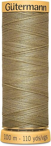 GUTRERMANN 103C-2700 خيط قطني طبيعي 110 ياردة beige in Saudi Arabia
