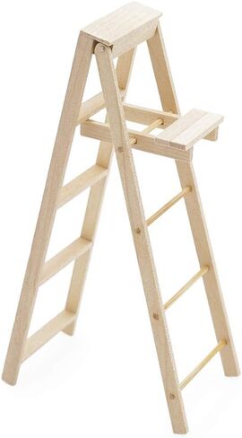 Odoria 1/12 Miniature Step Ladder Dollhouse Furniture Accessories in Saudi Arabia