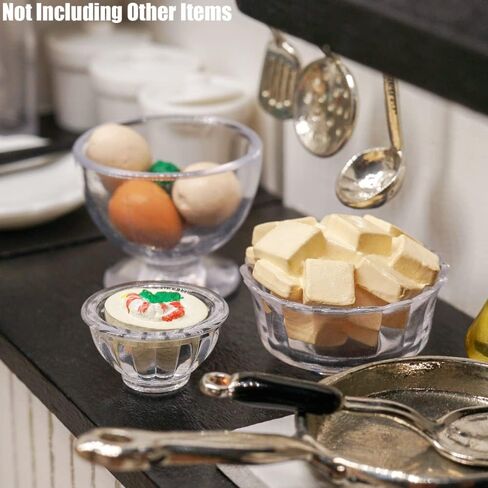 Odoria 1/12 Miniature Bowls and Glasses 11Pcs Dollhouse Decoration Accessories in Saudi Arabia