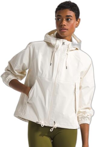 THE NORTH FACE Womens Antora Rain Hoodie, XXL, Clay Red in Saudi Arabia