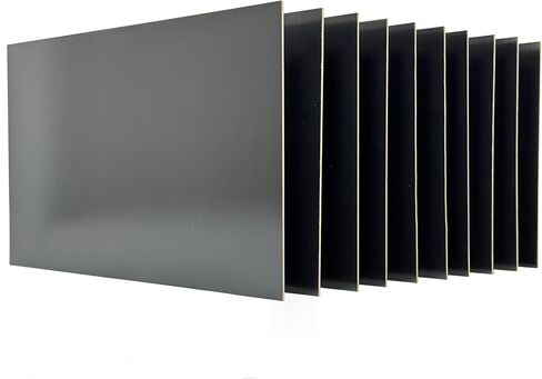 MDF ملونة الخشب 12x19 بوصة ، 1/8 ، السمك المتوفرة ، Glowforge جاهزة ، الخشب الطبيعي غير المكتمل للحرف اليدوية | أبيض 10 أوراق in Kuwait