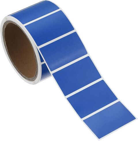 PATIKIL Colored Thermal Labels 5x3 Inch, 300 Pcs Color Direct Thermal Printer Sticker Label Rectangle Adhesive Paper Sticker Roll for Shipping Address Mailing Name, Pink in Saudi Arabia