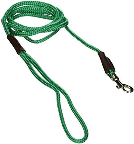 Mendota Pet Show Snap Leash - Dog Lead - Made in The USA - Black, 1/8 in x 4 ft - for Small Breeds in Saudi Arabia