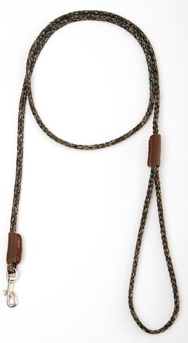 Mendota Pet Show Snap Leash - Dog Lead - Made in The USA - Black, 1/8 in x 4 ft - for Small Breeds in Saudi Arabia