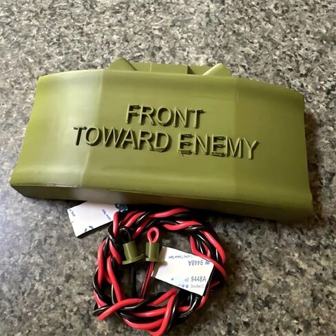 Doorbell Gift Perfect for Pranks and Security Front Toward Enemy Fake Mine Prop Do Not Disturb Door Bell Button No Soliciting Sign Cover Kit Funny Pranks Joke Gag Stuff Gifts Adults Home Decor (1set) in Saudi Arabia