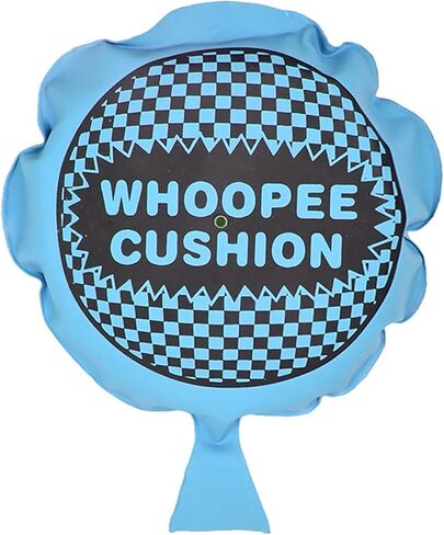 8 Inch Large Size Whoopee Cushions Self Inflating Whoopie Cushion Fart Blaster Large Fart Sound Prank Toy (Blue) in Kuwait