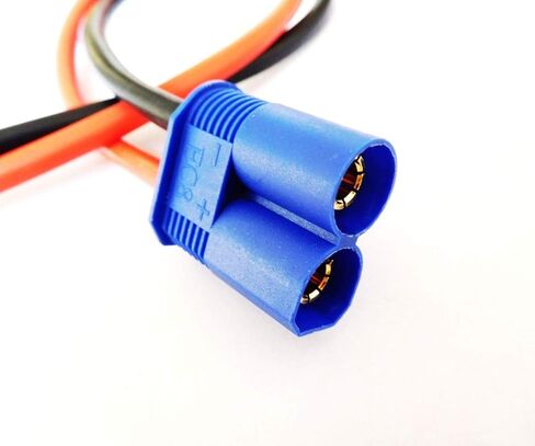 WST EC8 إلى 4MM BANANA PLUT PLUT BATTER RC موصل محول كبل الرصاص الرصاص (30 سم / 10AWG) × 2 أجهزة الكمبيوتر in Kuwait