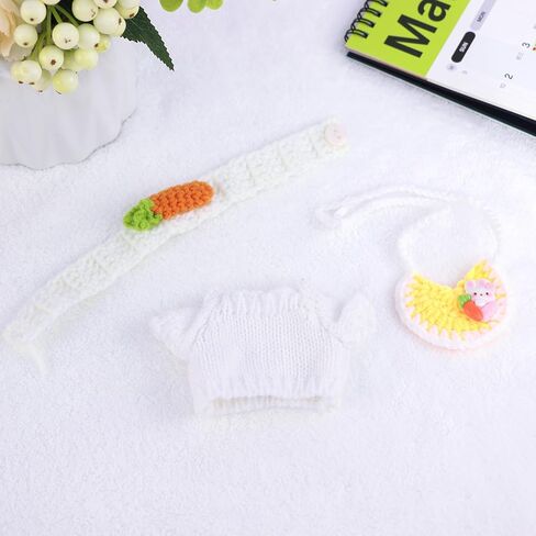 2 عبوات الملابس المحددة لأحذية الدمى التي تبلغ مساحتها 17 سم ووزن ووزرة مخصصة للملحقات البالغة 17 سم ملابس ، ملابس لطيفة لللباس 6.7 "دمية in Kuwait