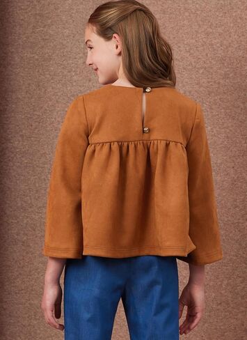 Simplicity SS3015A Girls' Top, Dress and Pants Sewing Pattern Packet, Design Code S3015, Sizes 7-8-10-12-14, Multicolor in Saudi Arabia