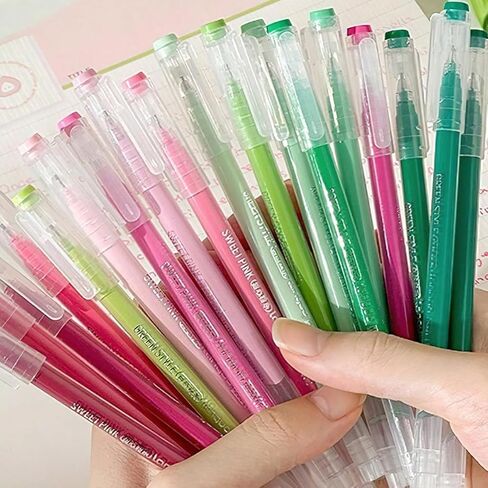 207 Colors Gel Pens with Fine Point for Adult Coloring Books, Colors Stackable Acrylic Pens for Journals, Drawing, Writing and Student Supplies in Saudi Arabia