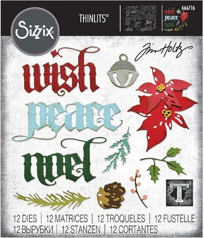 Tim Holtz Sizzix Vault Holiday Classic 12 Dies in Saudi Arabia